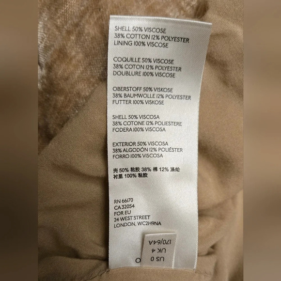 Free People Dust to Dust Crushed Velvet Fall Mini Skirt Creamy Tan - Picture 8 of 8